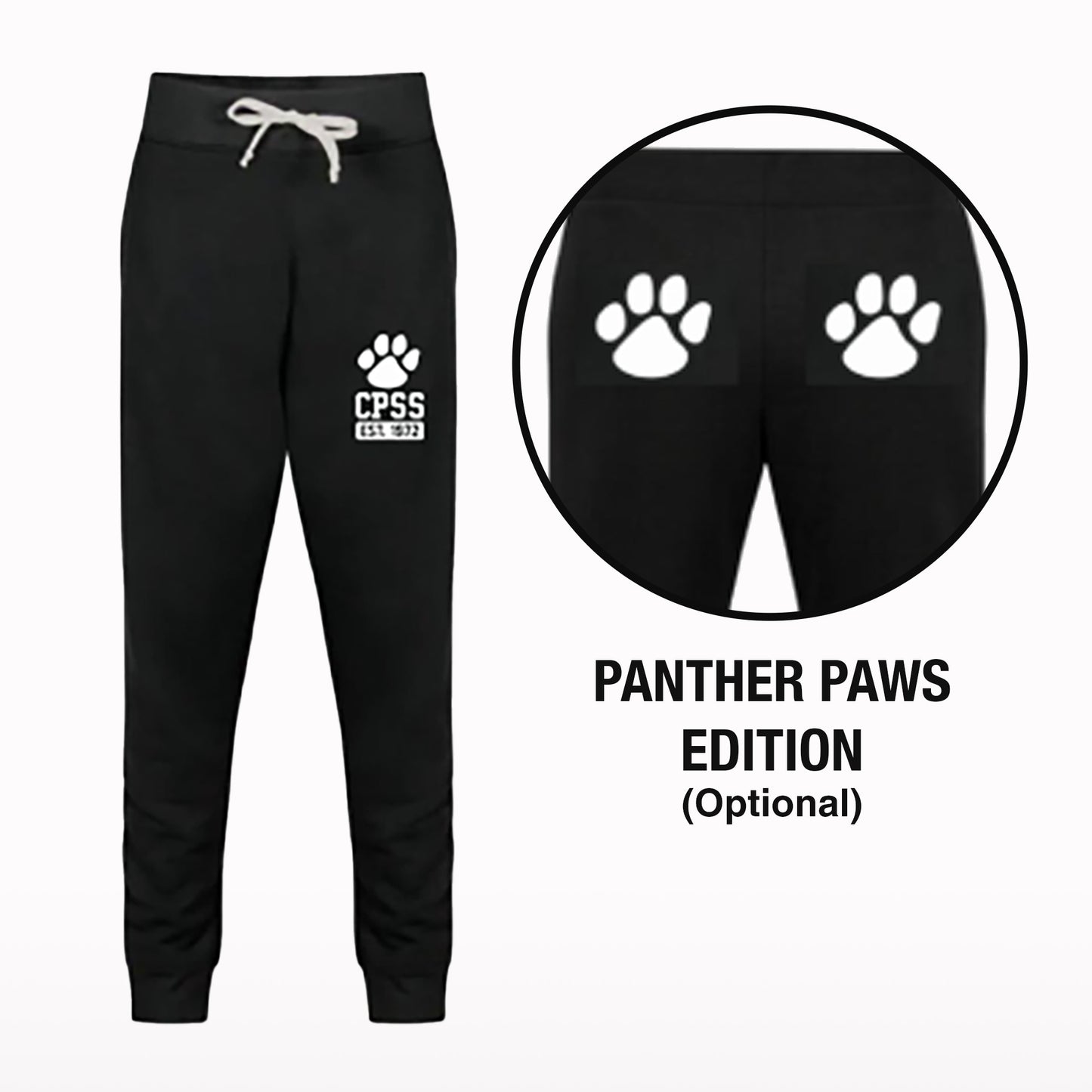Cawthra Park Black Joggers