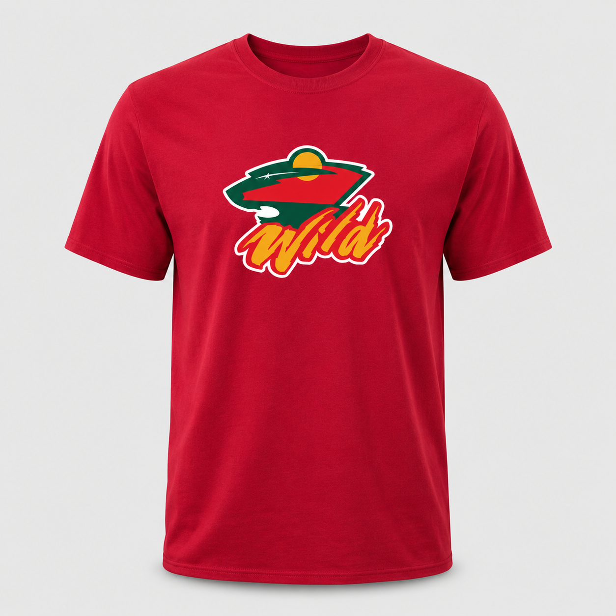 WILD SHORT SLEEVE TEE - RED