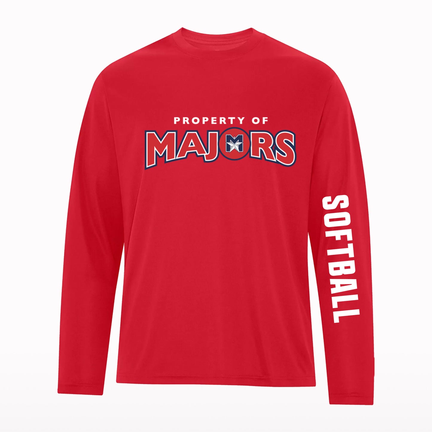 Majors Long Sleeve Cotton T-Shirt