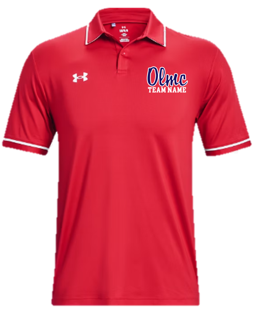OLMC UNDER ARMOUR DRYFIT POLO (NAME CUSTOMIZABLE)