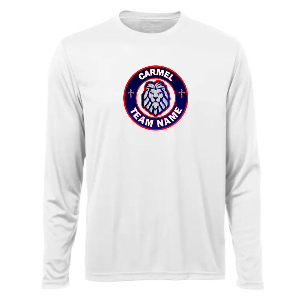 OLMC DRYFIT LONG SLEEVE LION LOGO (NAME CUSTOMIZABLE)