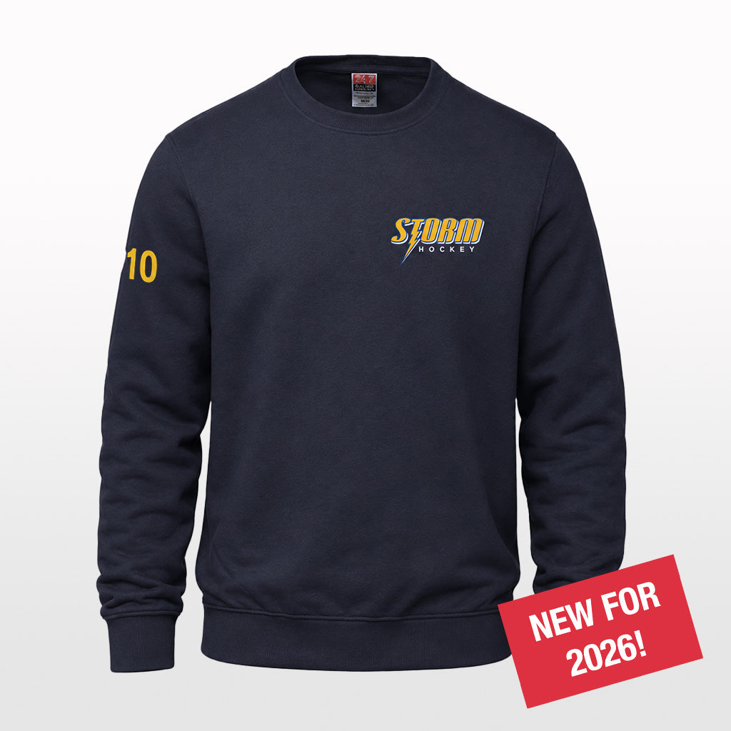 STORM NAVY CREWNECK