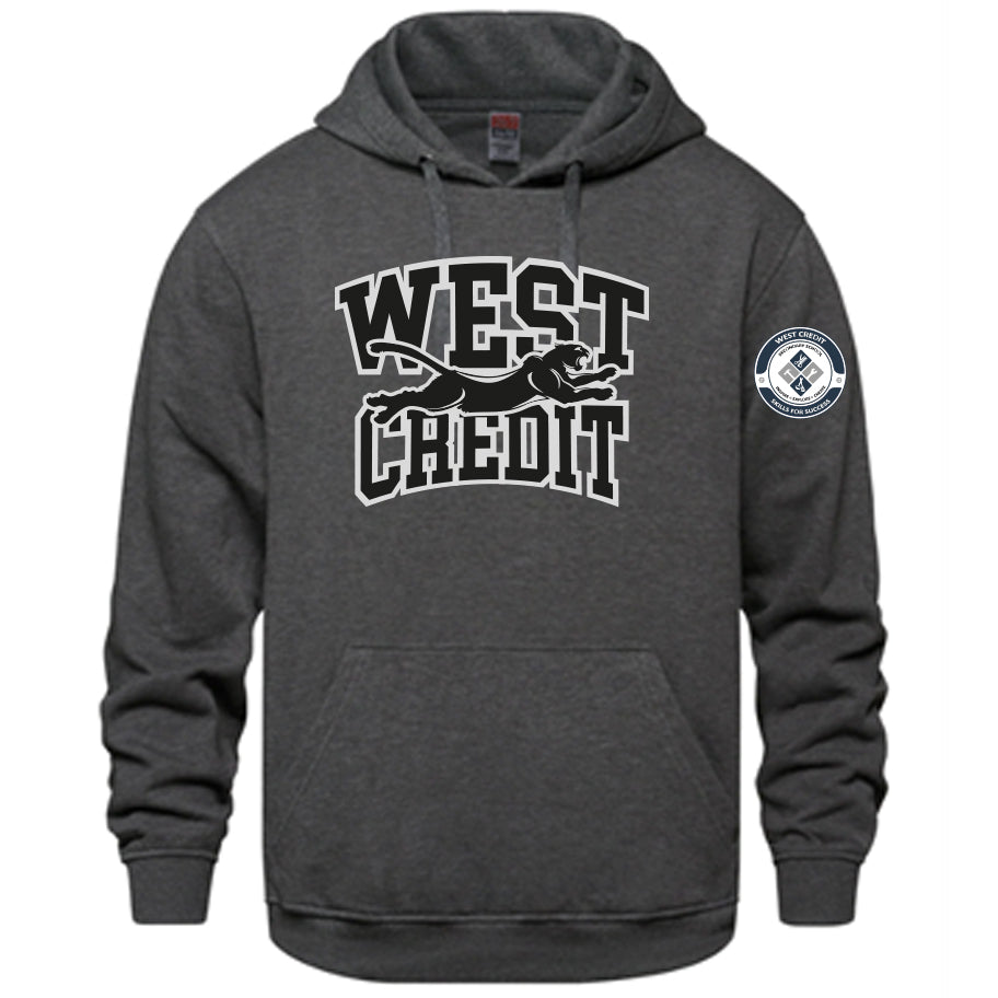 West Credit Hoodie (3 colour options) - Optional Arm Graphic + Sleeve Name
