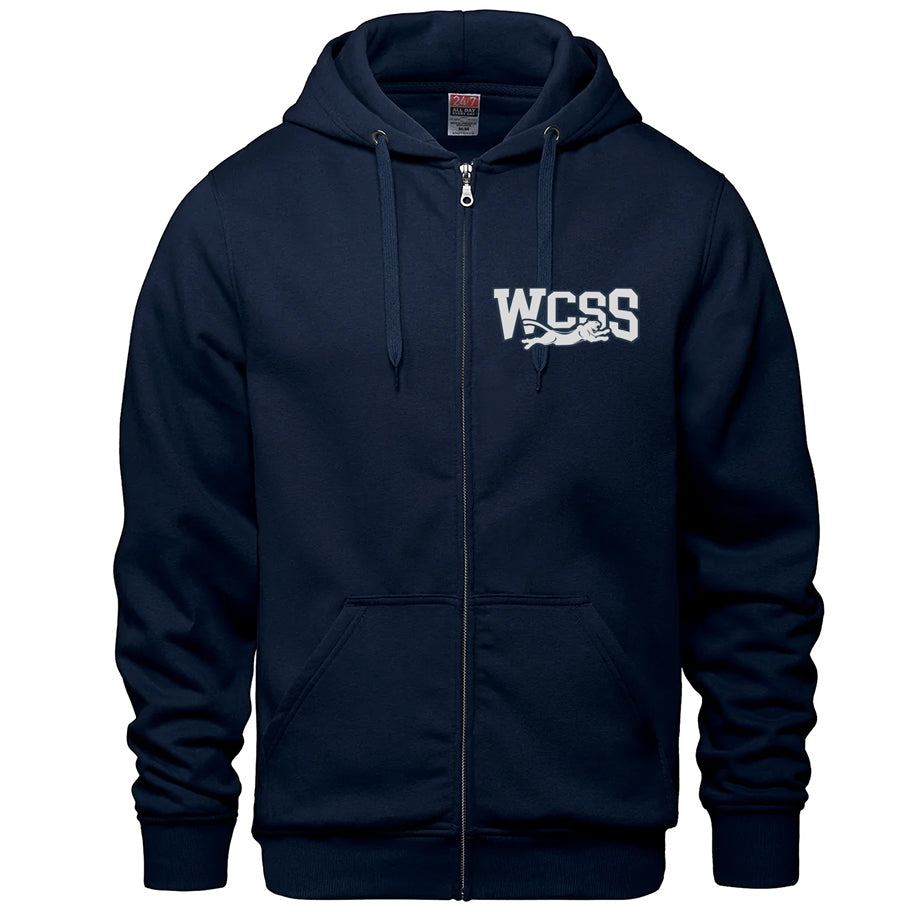 West Credit Full Zip (2 colour options) - Optional Sleeve Name