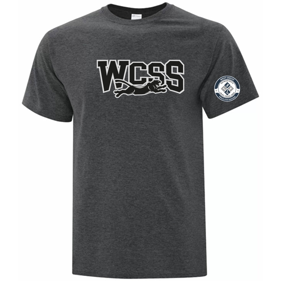 West Credit T-Shirt (3 colour options) - Optional Shoulder Graphic + Sleeve Name