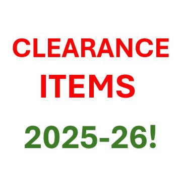 WILD Clearance 2025!  (A few things we have extra of - offered at special pricing)