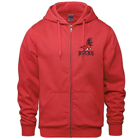 BUCKS FULL ZIP HOODIE (2 Colours | Optional Arm Name)