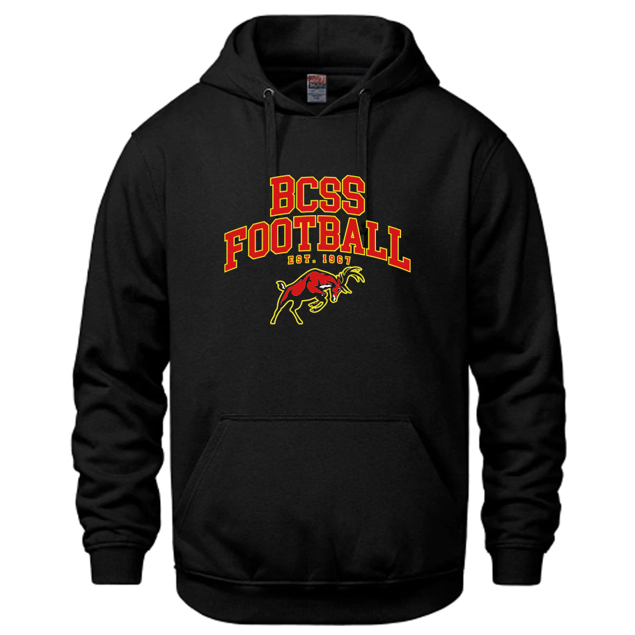 ATHLETICS HOODIE (Choose Sport + Colour | Optional Arm Name)