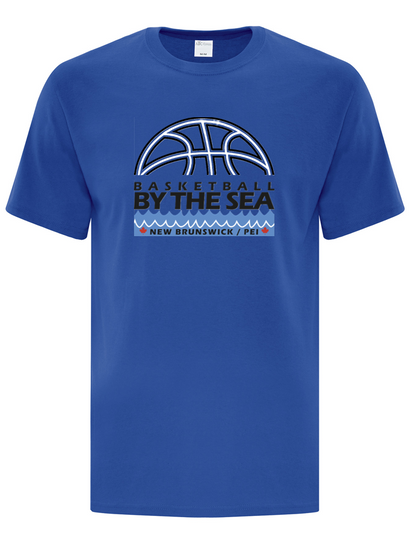 Basketball by the Sea Cotton Tee