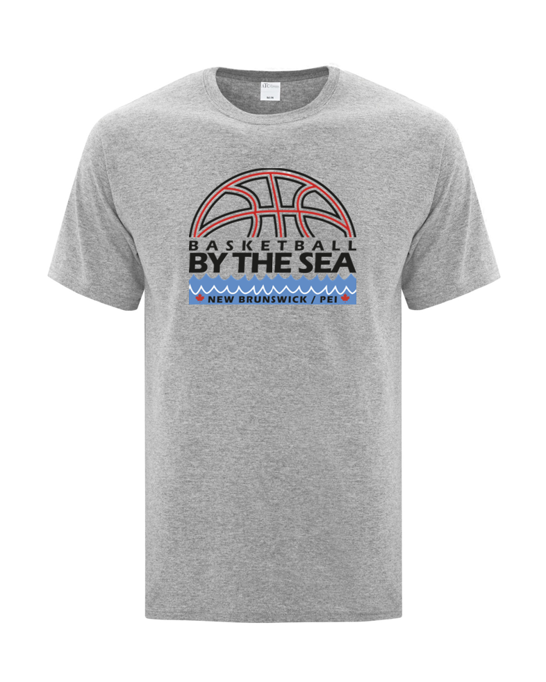 Basketball by the Sea Cotton Tee