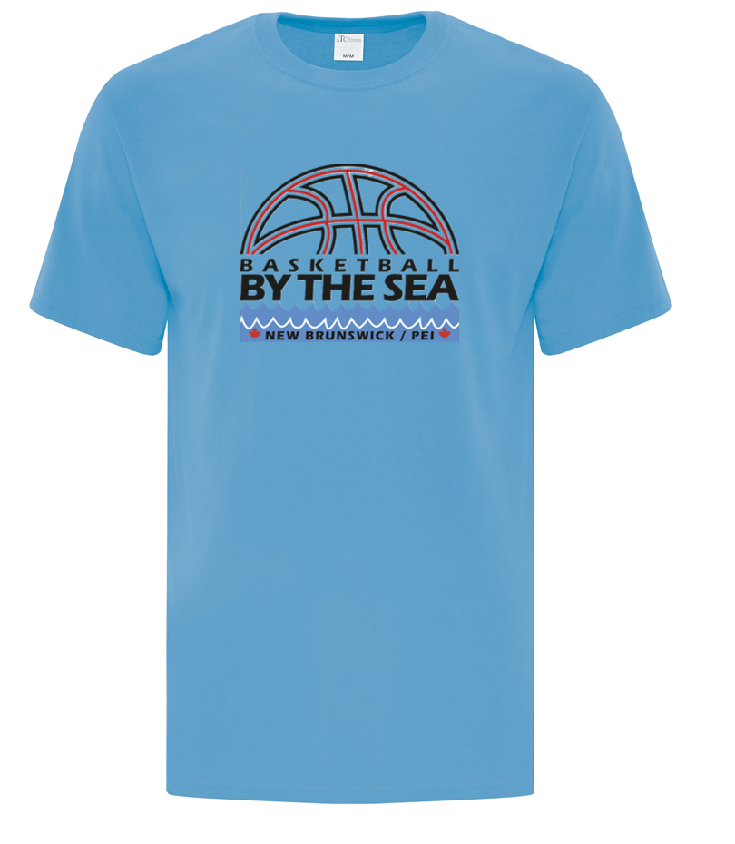 Basketball by the Sea Cotton Tee