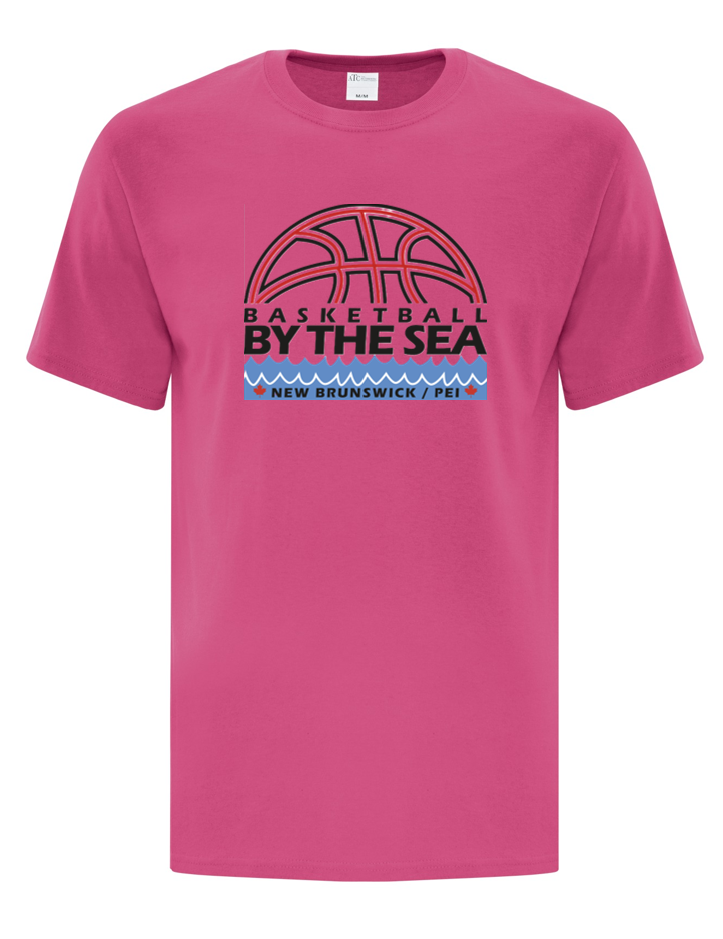 Basketball by the Sea Cotton Tee