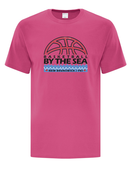 Basketball by the Sea Cotton Tee