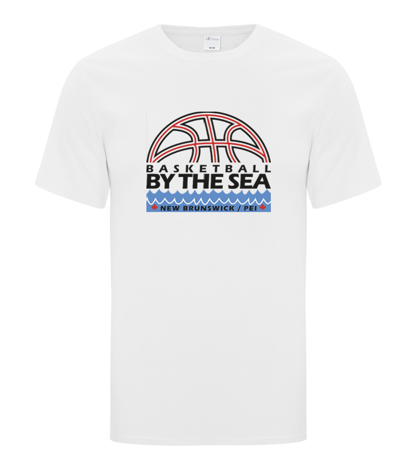 Basketball by the Sea Cotton Tee