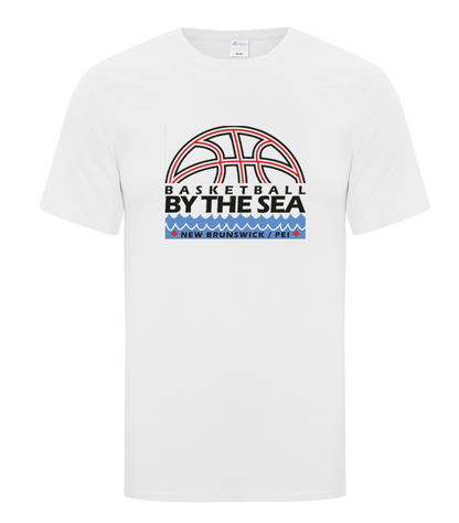Basketball by the Sea Cotton Tee