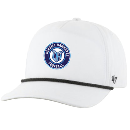 HAWKEYES 47 BRAND ROPE/HITCH CAP (player & staff)