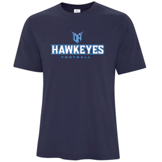 HAWKEYES COTTON SS-TEE (for Fans!) 3 colour/logo options