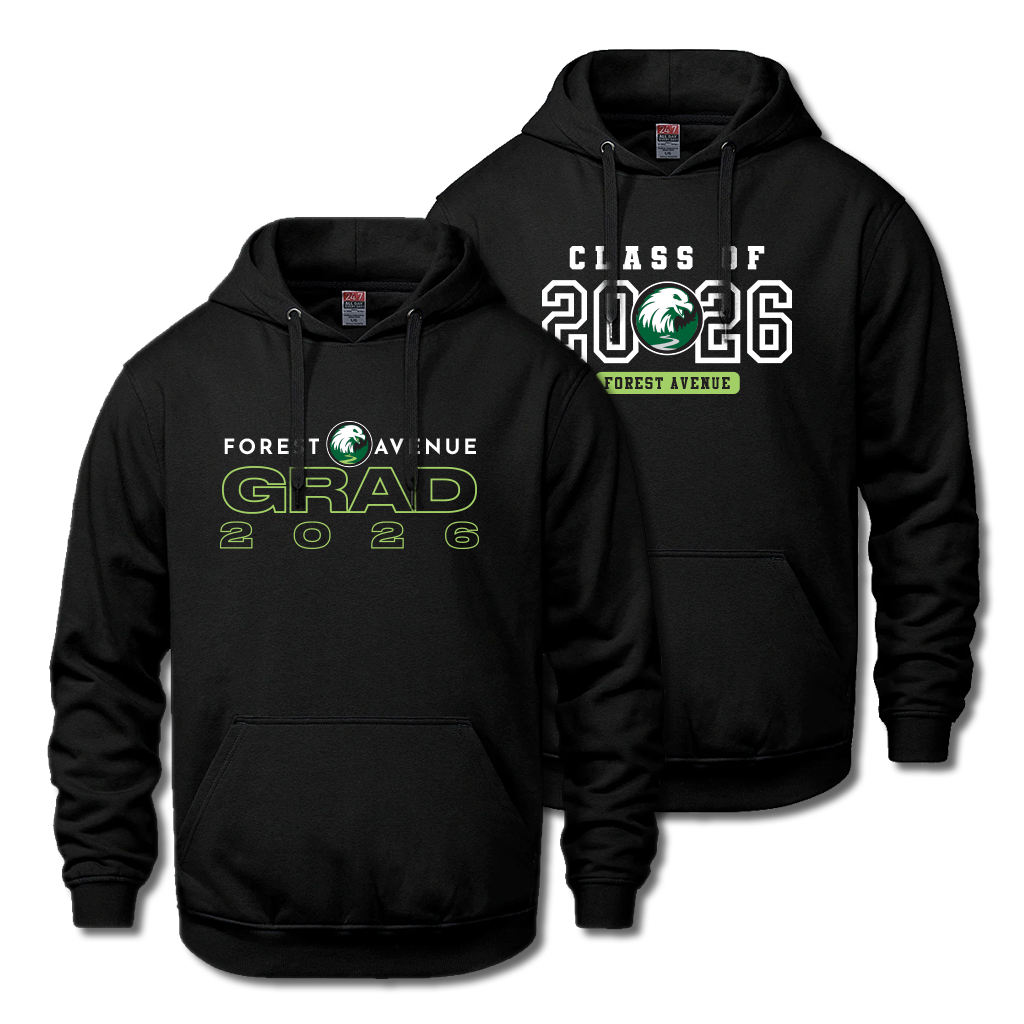 SPECIAL - Grad Hoodie (Grade 6 only) 2 designs