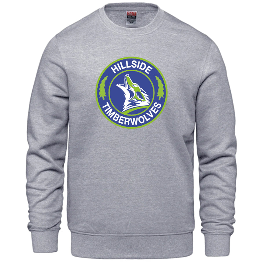 Hillside Crewneck Sweater (3 Colours | Optional Embroidered Logo)