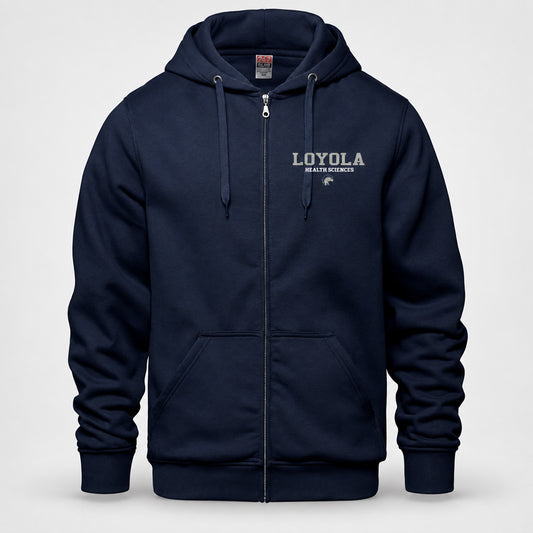 LOYOLA HEALTH SCIENCE FULL ZIP HOODIE