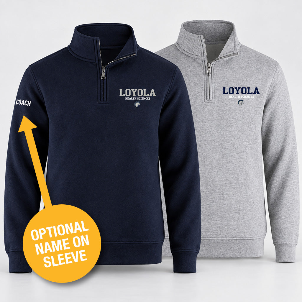 LOYOLA HEALTH SCIENCE FLEECE 1/4 ZIP