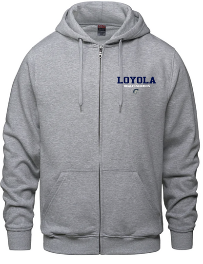 LOYOLA HEALTH SCIENCE FULL ZIP HOODIE