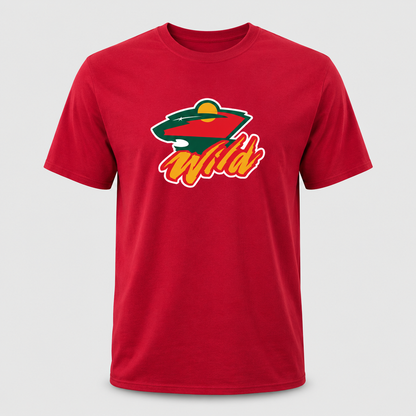 WILD SHORT SLEEVE TEE - RED