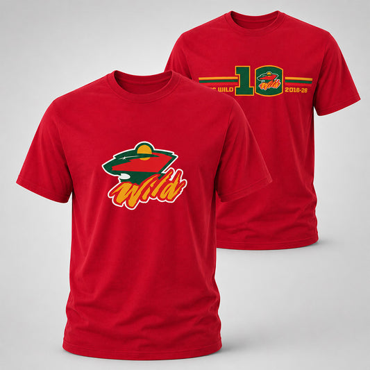 WILD SHORT SLEEVE TEE - RED
