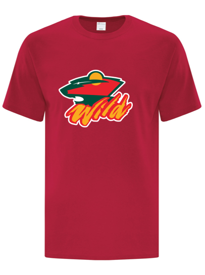 WILD SHORT SLEEVE TEE - RED