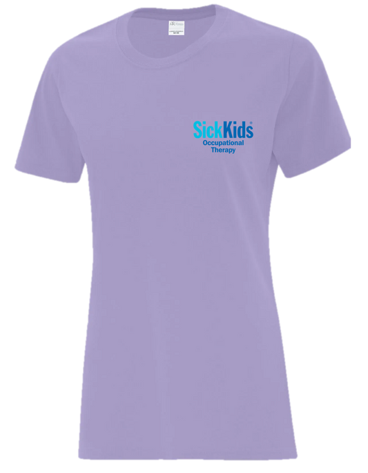 Occupational Therapy Ladies Mid Weight Short Sleeve Tee