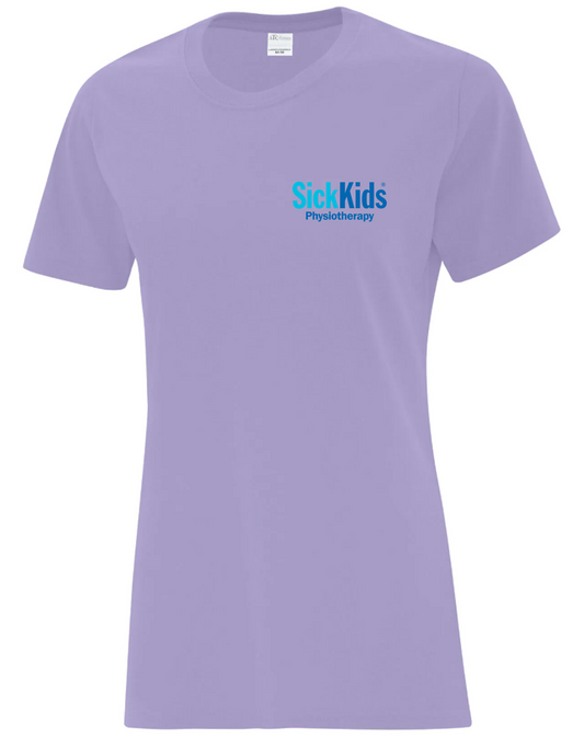 Physiotherapy Ladies Mid-Weight Short Sleeve Tee