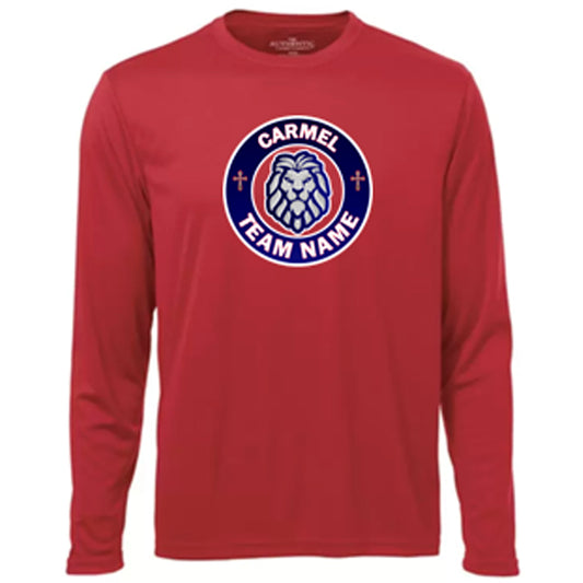 OLMC DRYFIT LONG SLEEVE LION LOGO (NAME CUSTOMIZABLE)