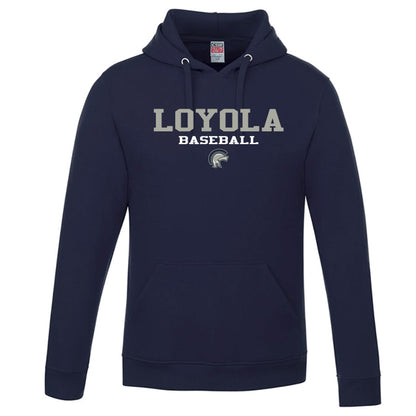 LOYOLA BASEBALL HOODIE (Embroidered)