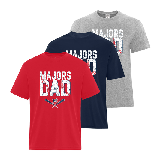 Majors Dad - Cotton Short Sleeve T-Shirt
