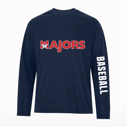 Majors Long Sleeve Cotton T-Shirt