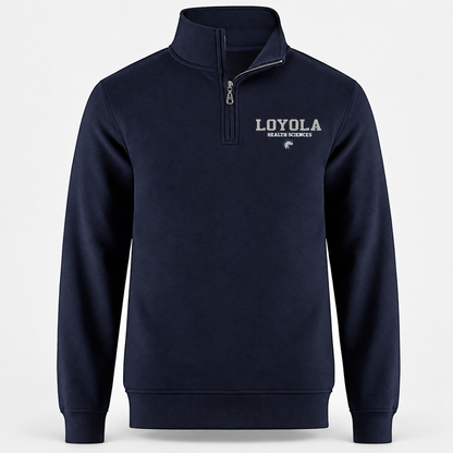 LOYOLA HEALTH SCIENCE FLEECE 1/4 ZIP