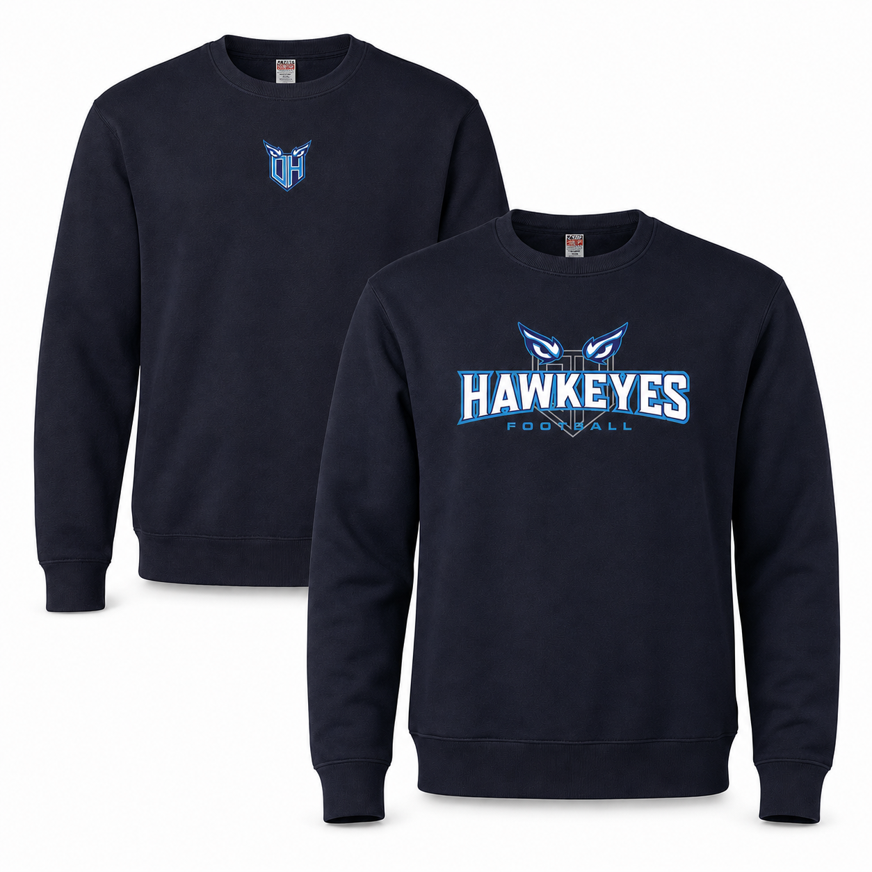 HAWKEYES CREWNECK (player) Optional Player #