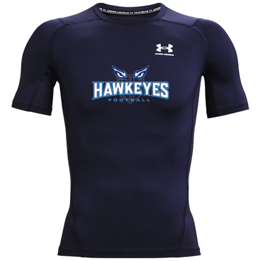 HAWKEYES UNDER ARMOUR SS-COMPRESSION SHIRT (player) Optional Player #