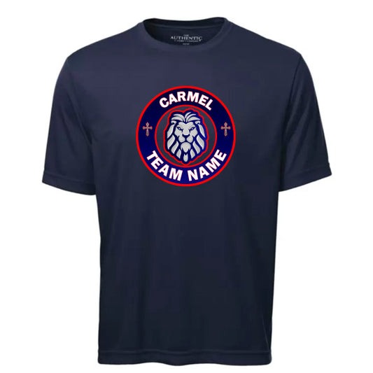 OLMC DRYFIT SHORT SLEEVE LION LOGO (NAME CUSTOMIZABLE)