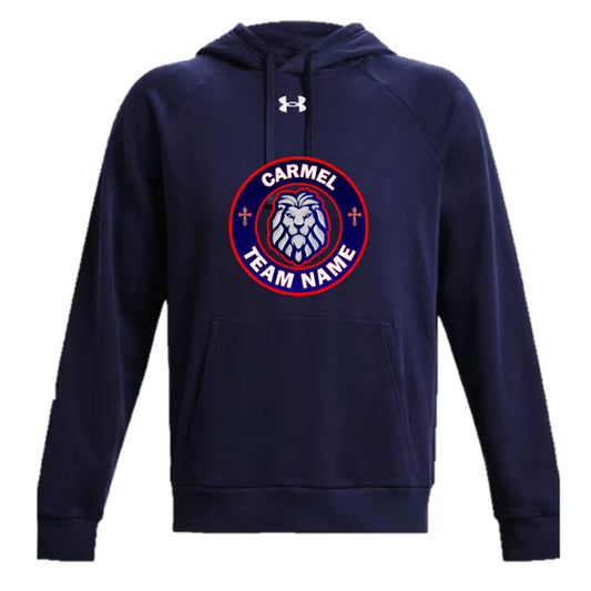 OLMC UNDER ARMOUR HOODIE LION LOGO (NAME CUSTOMIZABLE)