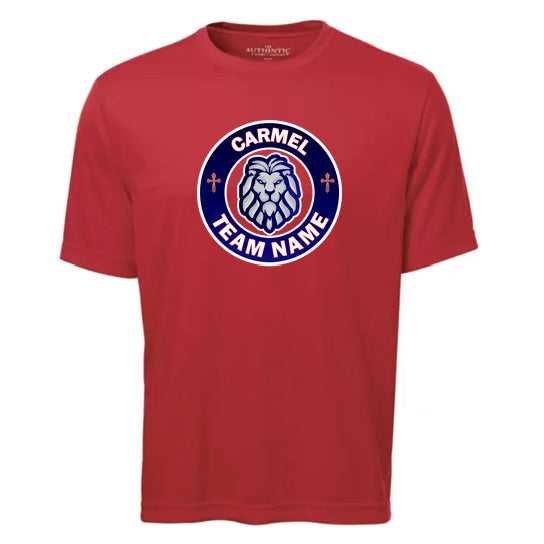 OLMC DRYFIT SHORT SLEEVE LION LOGO (NAME CUSTOMIZABLE)