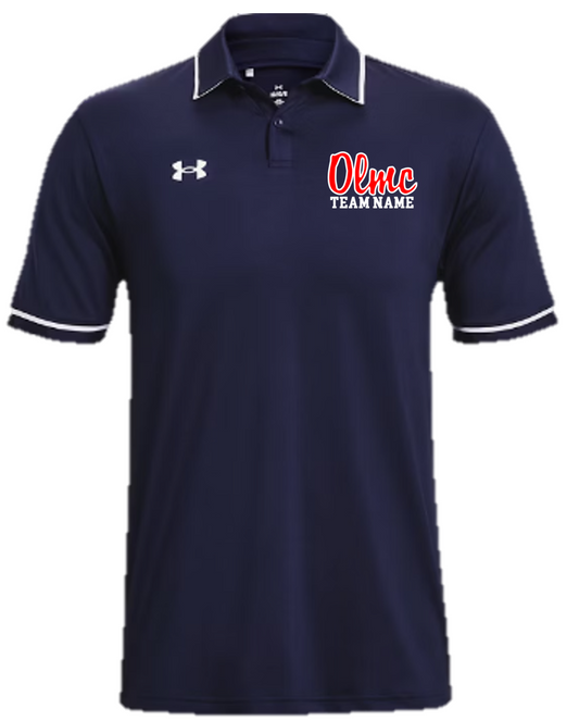 OLMC UNDER ARMOUR DRYFIT POLO (NAME CUSTOMIZABLE)