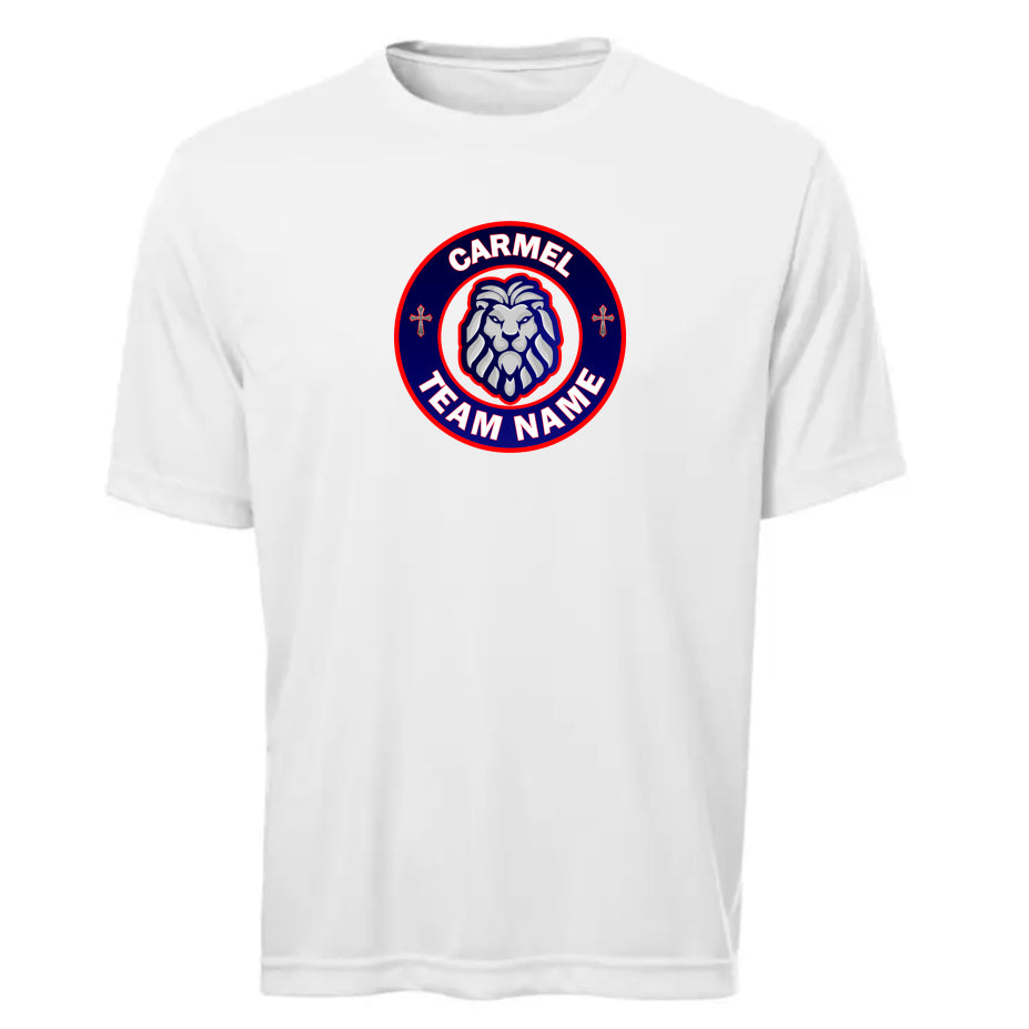 OLMC DRYFIT SHORT SLEEVE LION LOGO (NAME CUSTOMIZABLE)