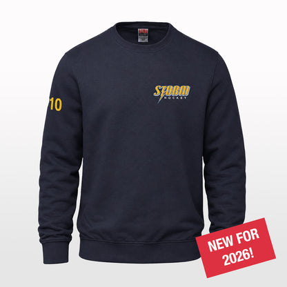 STORM NAVY CREWNECK