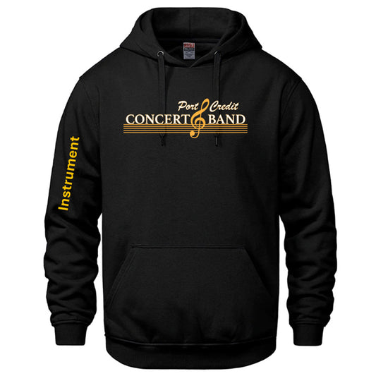 PCSS CONCERT BAND HOODIE (optional band name on sleeve)