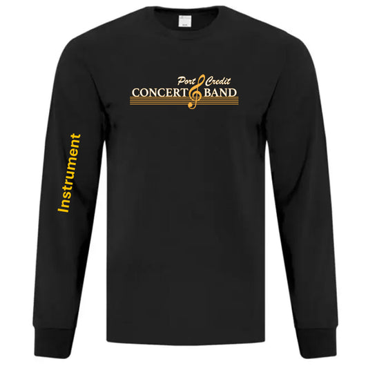 PCSS CONCERT BAND LONGSLEEVE TEE (optional band name on sleeve)