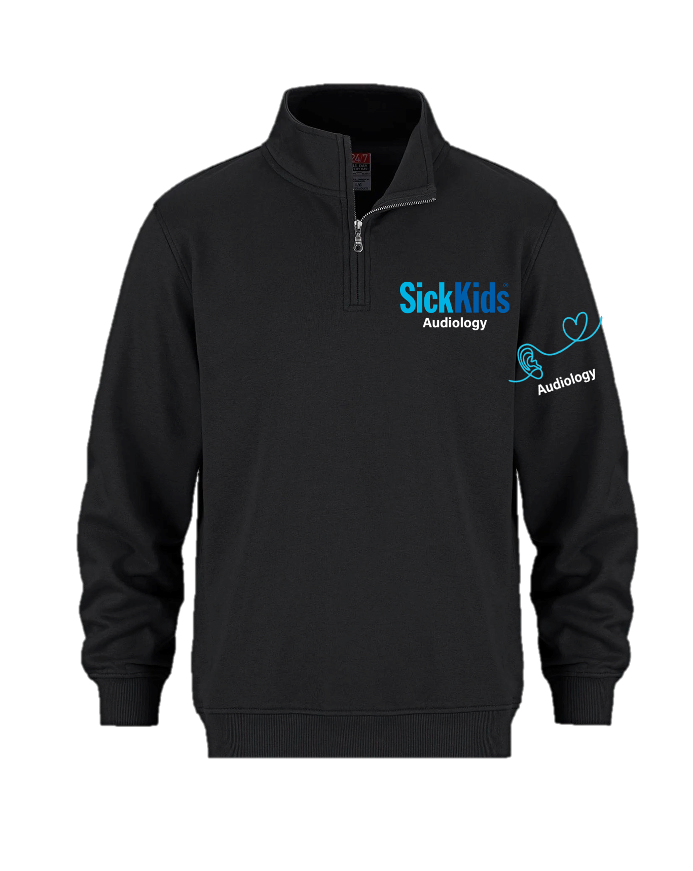 SickKids (Audiology) 1/4 Zip Pullover