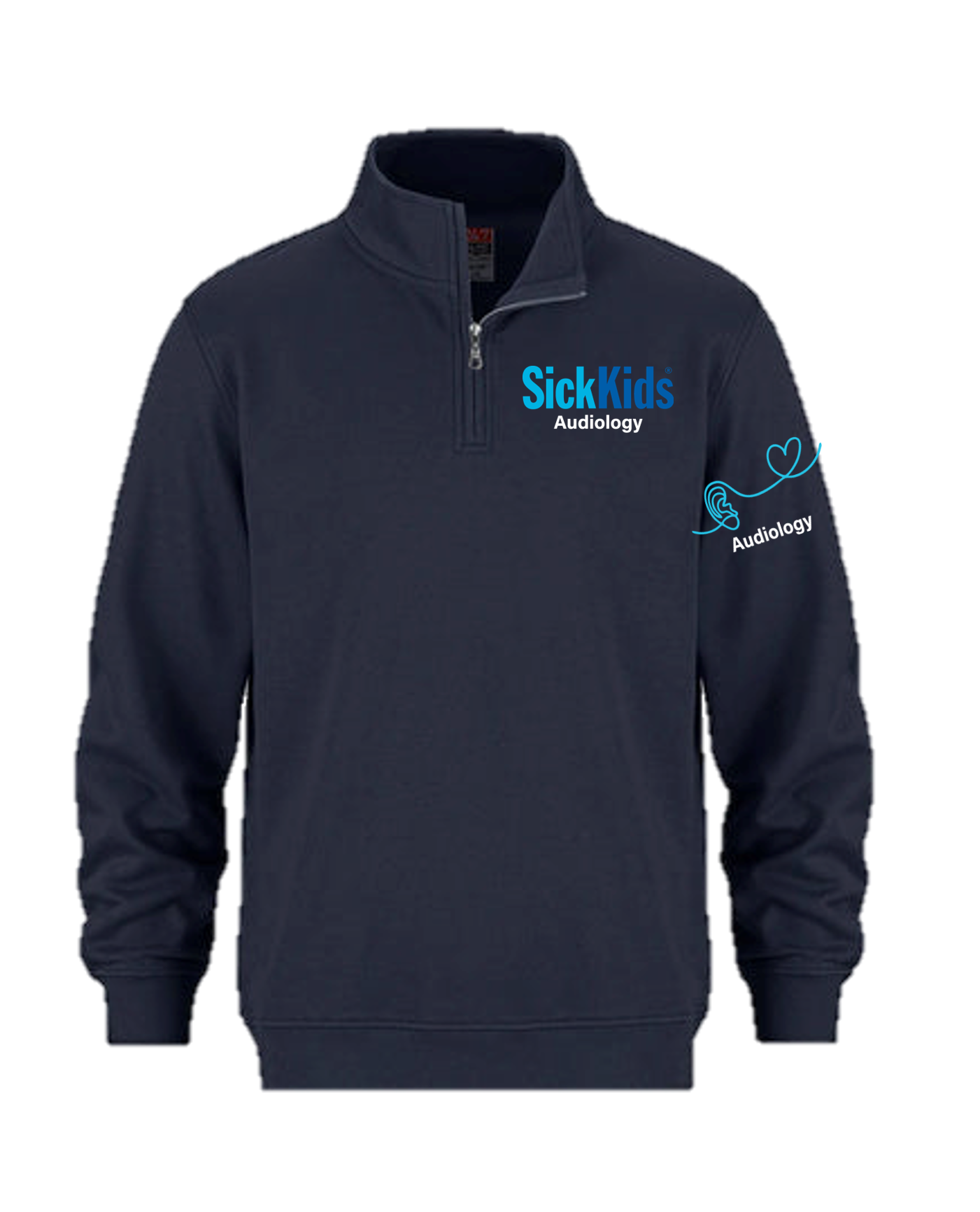 SickKids (Audiology) 1/4 Zip Pullover