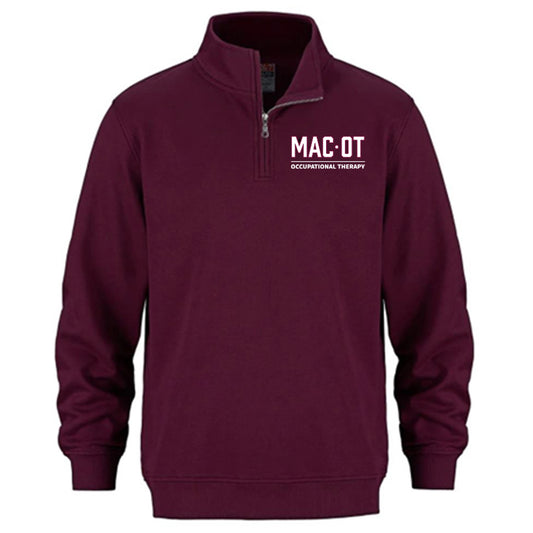 McMaster OT Classic 1/4 Zip (2 colour options | Embroidered) - Optional Arm Embr.