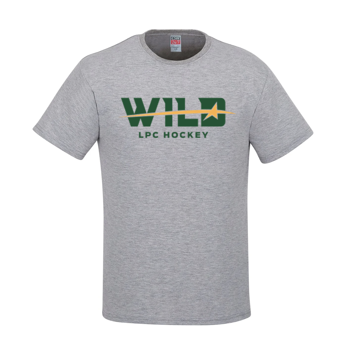 WILD SHORT SLEEVE TEE - GREY